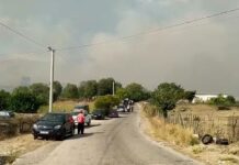 Zjarri rrezikon jetën e banorëve, evakuime në fshatin Arshi Lengo në Lunxhëri