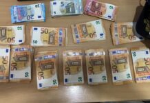 Kapshticë, sekuestrohen mbi 12 mijë euro të padeklaruara