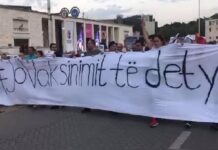 Protesta kundër vaksinimit të detyrueshëm, nën hetim 10 qytetarë