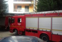 Pallati përfshihet nga flakët tek zona e Freskut/ Tre banorë të lënduar