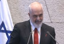 “Jam i dyti pas Donald Trump që flet këtu”/Rama në Knesset-in izraelit: “Xhelati në Gaza është Hamasi, duhet të çarmatoset për paqe të qëndrueshme”